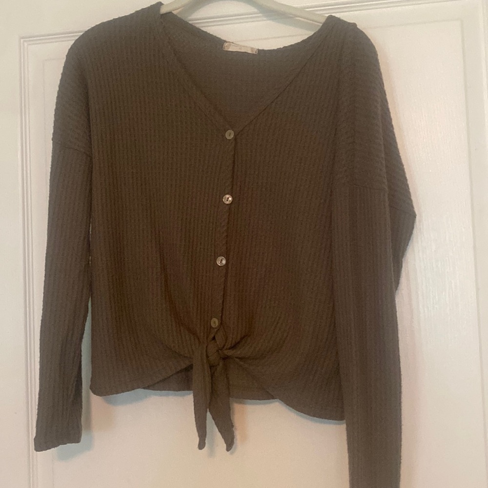 Altar’d State Waffle Long Sleeve